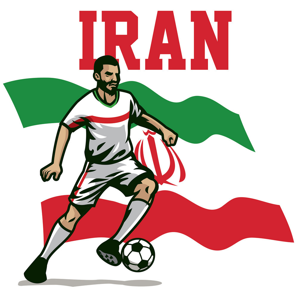 تیم ملی فوتبال ایران - عکس وکتور ۱۱۸فایل